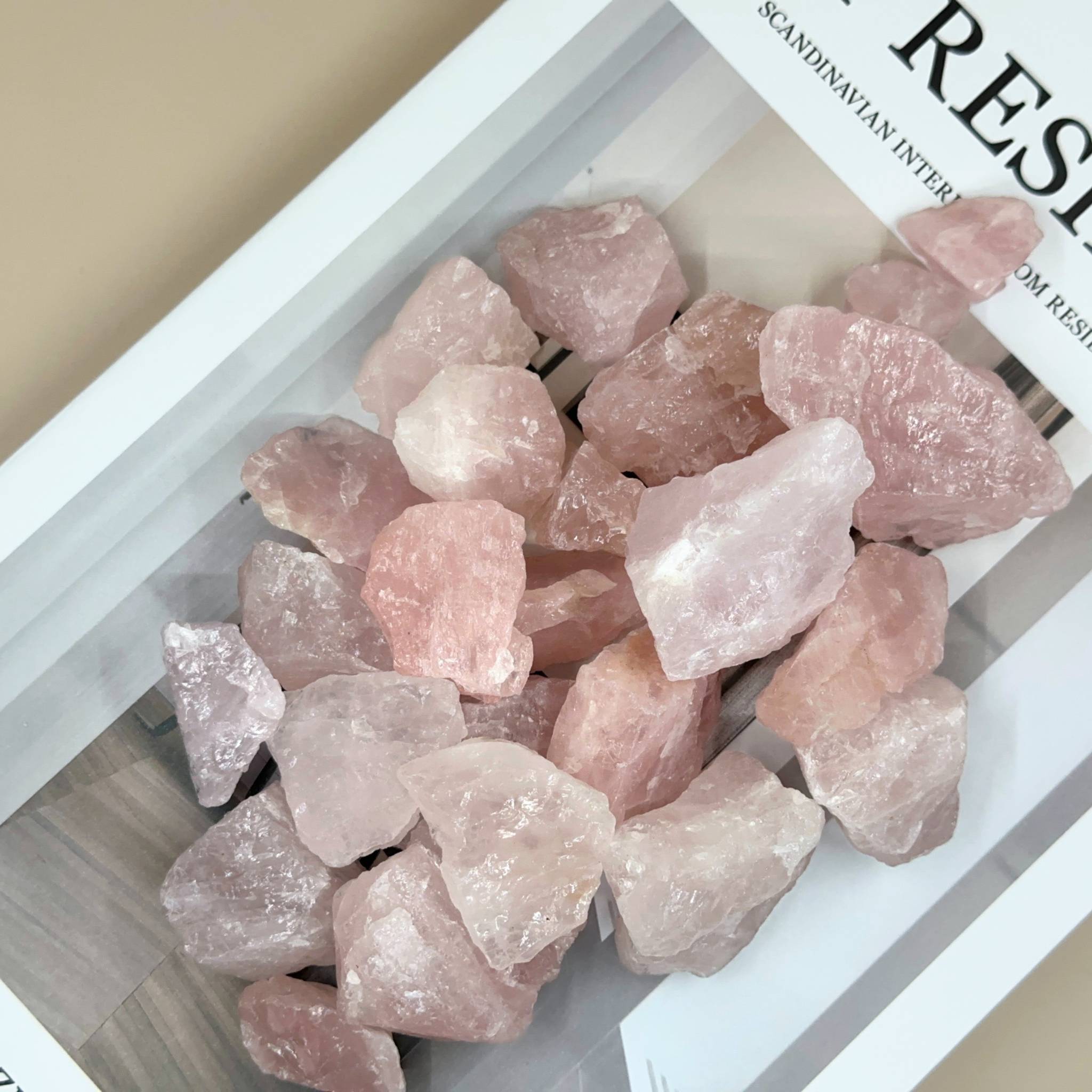 Rose Quartz Edelstein Diffuser | Edelstein Diffuser | YUNA Stones