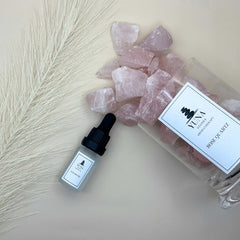 Rose Quartz Edelstein Diffuser | Edelstein Diffuser | YUNA Stones