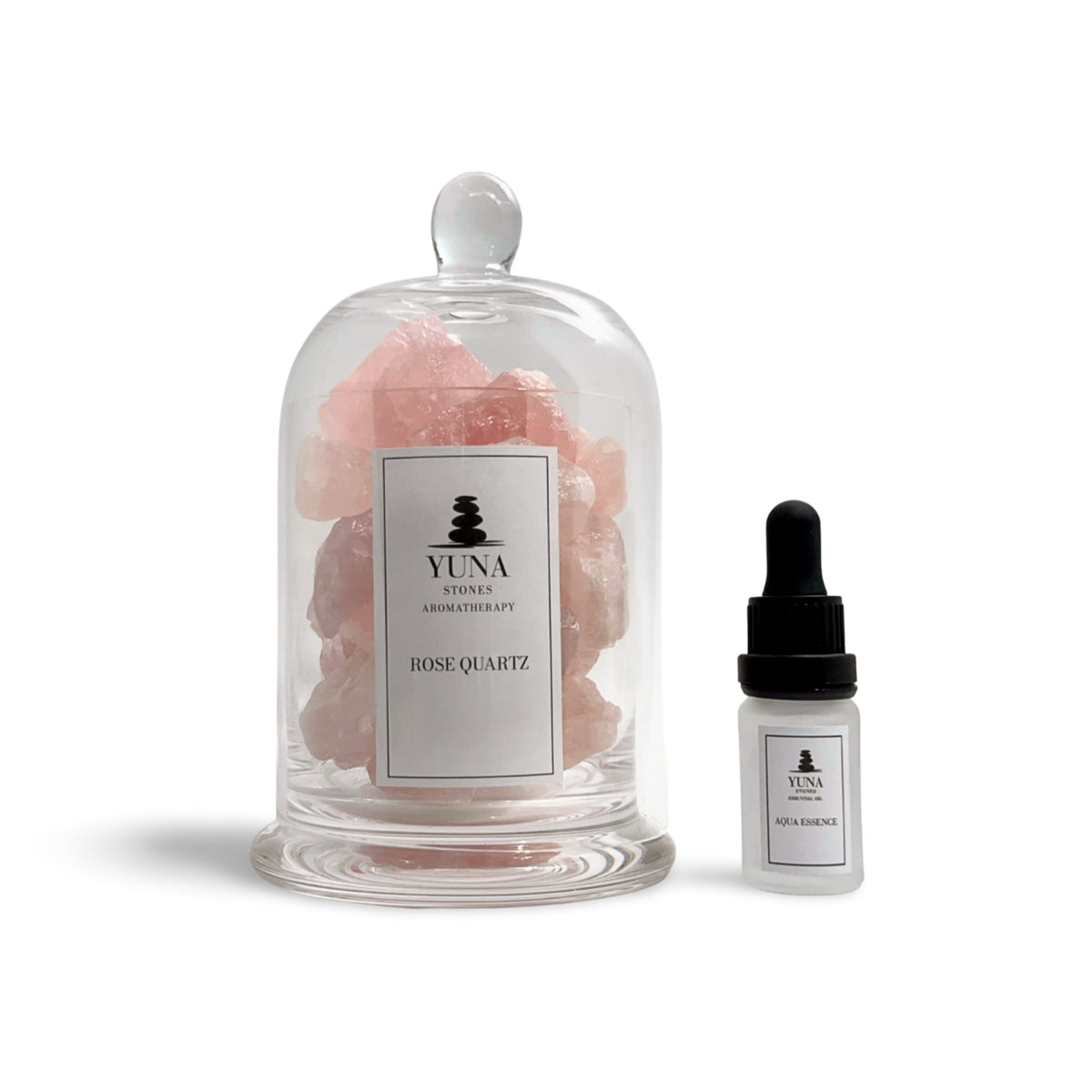 Rose Quartz Edelstein Diffuser | Edelstein Diffuser | YUNA Stones