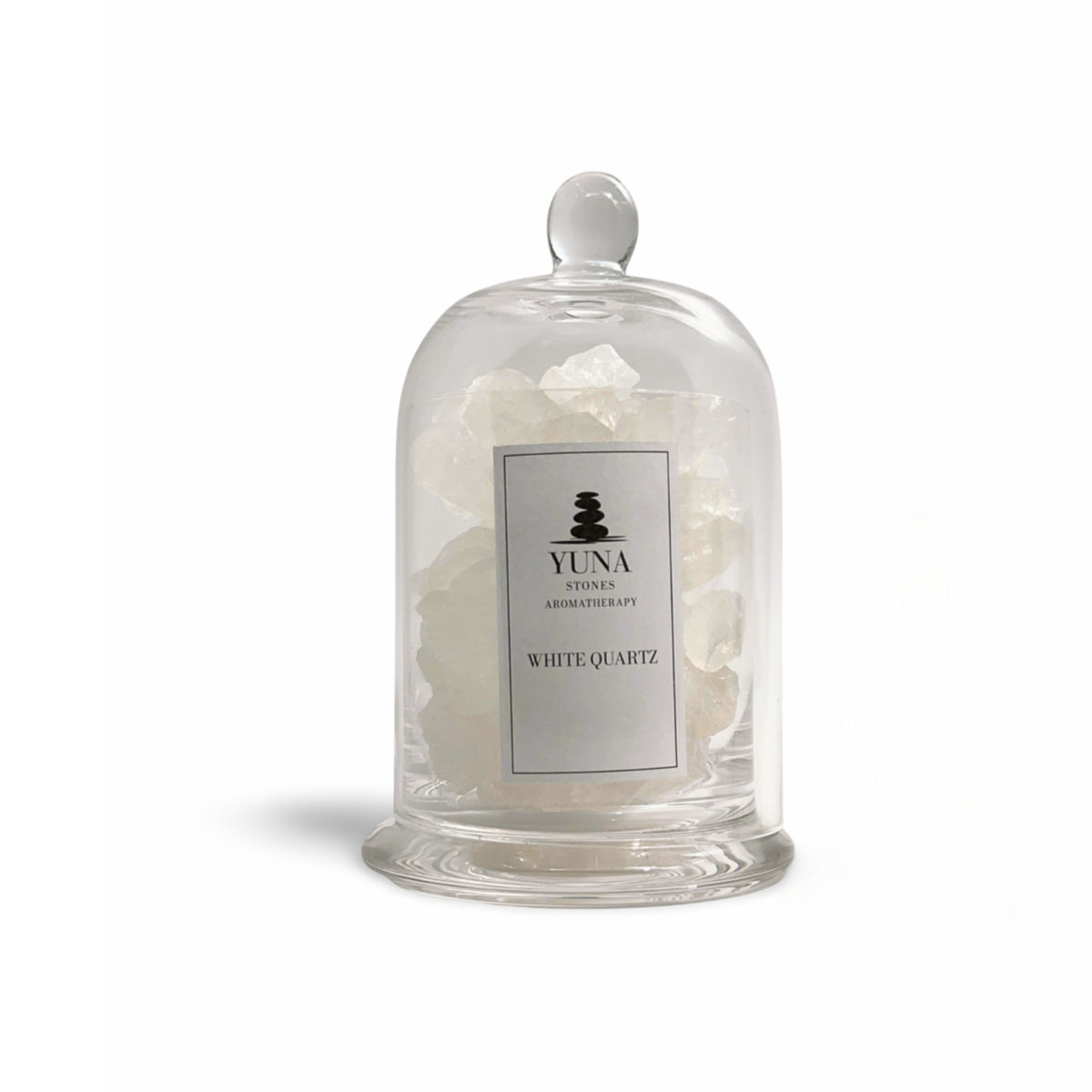Weisser Quartz Diffuser | Edelstein Diffuser | YUNA Stones
